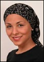 Quick Wrap Head Wraps - Black Crinkle